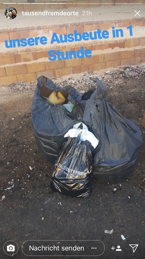 cleanup tausend fremde orte 