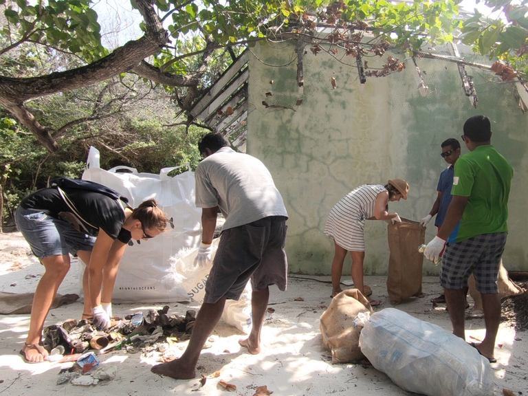 CleanUp mit Kuramathi